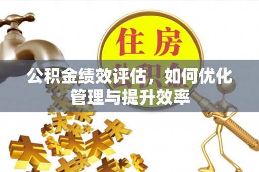 德宏公积金绩效评估，如何优化管理与提升效率
