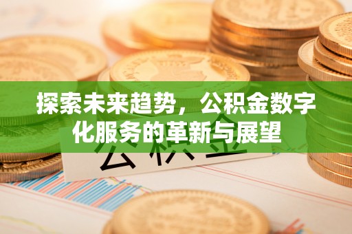 德宏探索未来趋势，公积金数字化服务的革新与展望