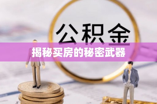 德宏揭秘买房的秘密武器