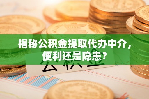 德宏揭秘公积金提取代办中介，便利还是隐患？