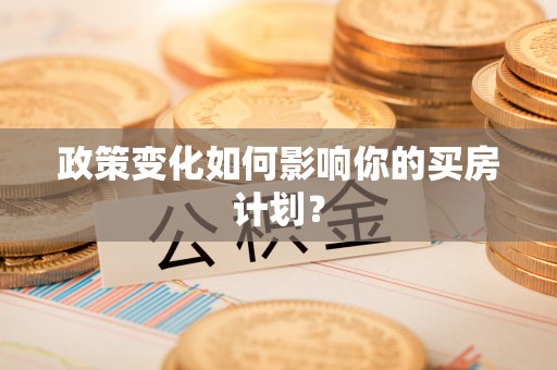 德宏政策变化如何影响你的买房计划？
