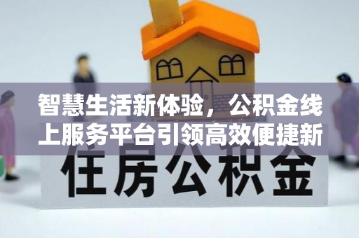 德宏智慧生活新体验，公积金线上服务平台引领高效便捷新潮流