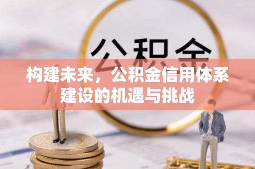 德宏构建未来，公积金信用体系建设的机遇与挑战
