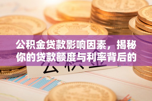 德宏公积金贷款影响因素，揭秘你的贷款额度与利率背后的秘密