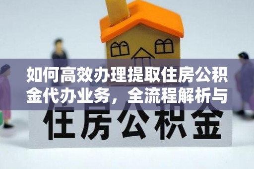 德宏如何高效办理提取住房公积金代办业务，全流程解析与实用建议