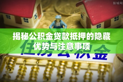 德宏揭秘公积金贷款抵押的隐藏优势与注意事项