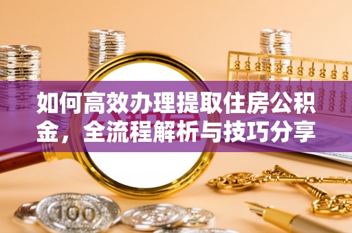 德宏如何高效办理提取住房公积金，全流程解析与技巧分享