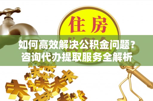 德宏如何高效解决公积金问题？咨询代办提取服务全解析
